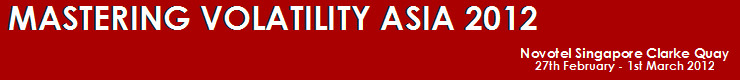 Mastering Volatility Asia 2012