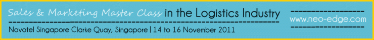 Sales & Marketing Master Class in Logistics Industry