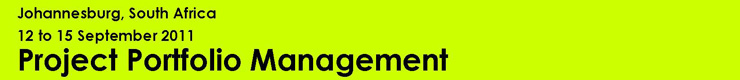 Project Portfolio Management